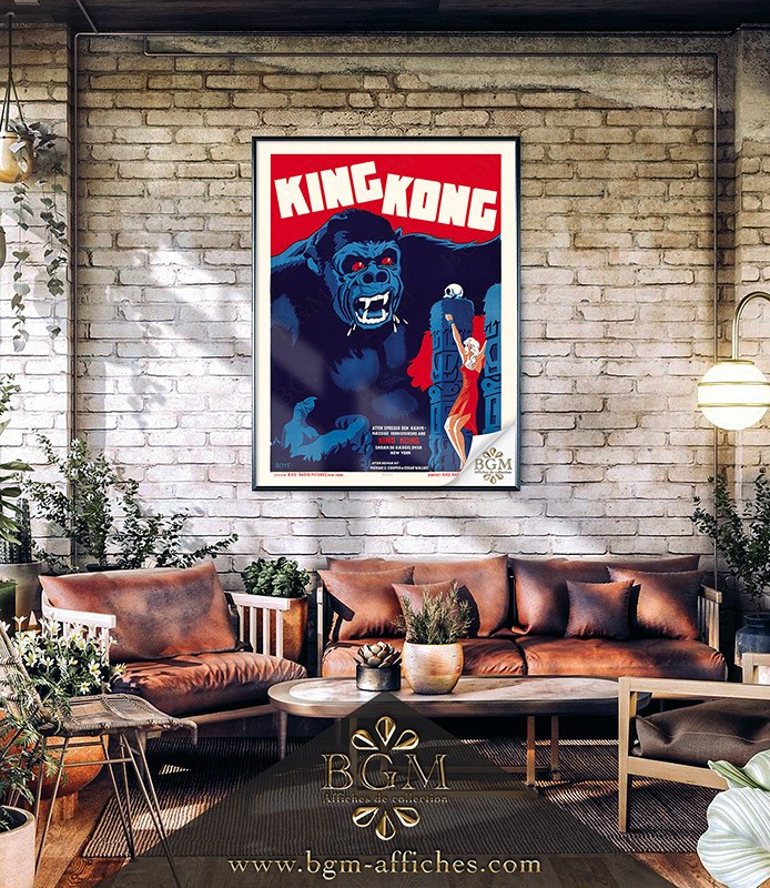 Affiche De Collection King Kong Fay Wray Merian C Cooper