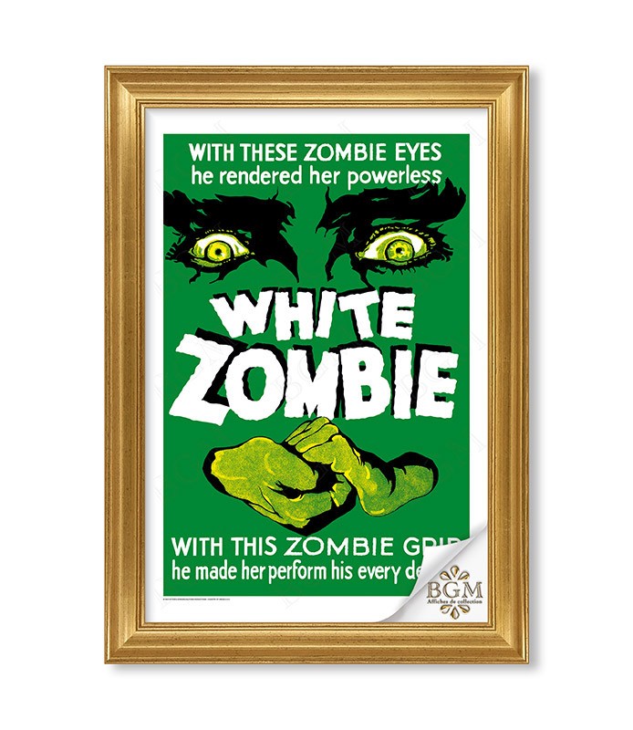 White Zombie Collector S Movie Poster Bela Lugosi Victor Halperin