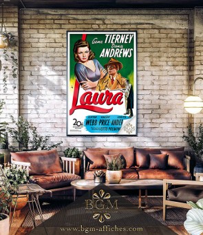 Affiche Laura - BGM