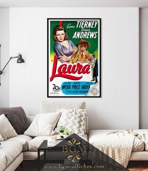 Affiche Laura - BGM