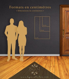 Formats affiche Laura - BGM