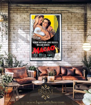 Macao (1952) poster - BGM