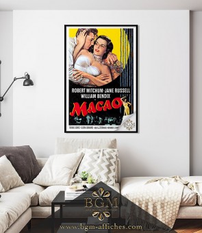 Macao (1952) poster - BGM