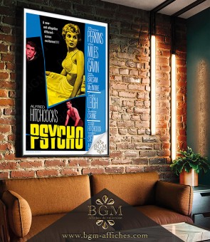 Psycho (1960) poster [A] - BGM