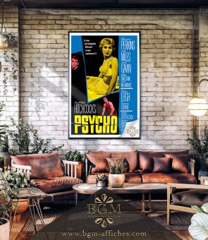 Affiche Psycho (Psychose) [A] - BGM