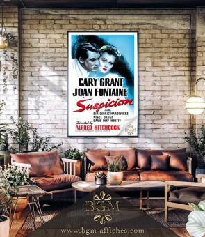 Affiche Suspicion (Soupçons) - BGM