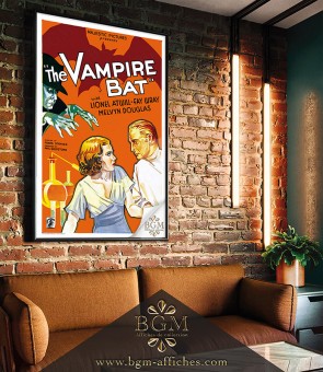 Affiche The Vampire Bat - BGM