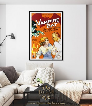 Affiche The Vampire Bat - BGM