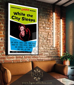 Affiche While the City Sleeps (La Cinquième victime) - BGM