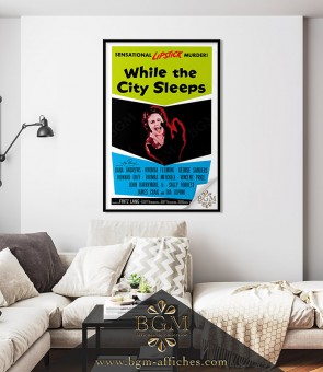 Affiche While the City Sleeps (La Cinquième victime) - BGM