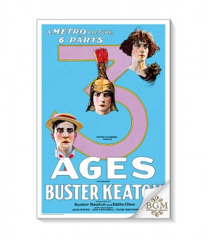 3 Ages poster (1923) - BGM