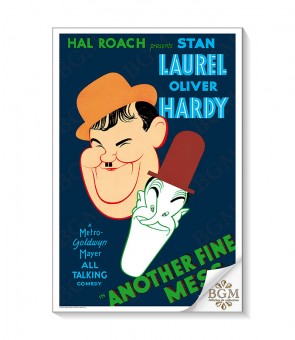 Another Fine Mess (1930) poster - BGM
