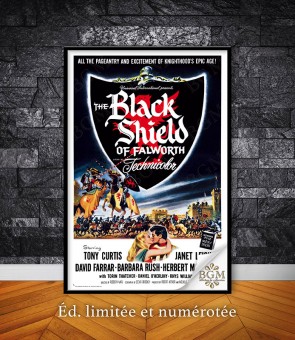 Affiche The Black Shield of Falworth (Le Chevalier du roi) - BGM