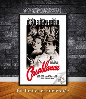 Affiche Casablanca - BGM