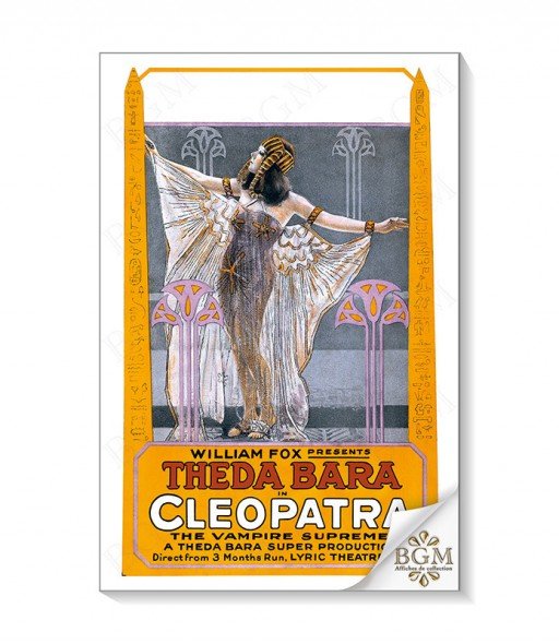 Cleopatra (1917) poster - BGM