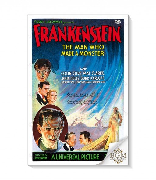 Affiche Frankenstein - BGM
