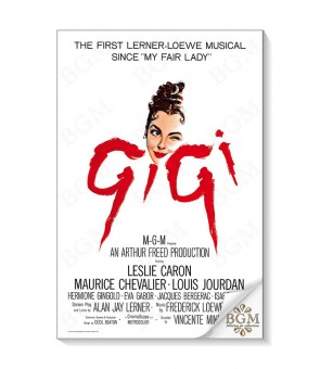 Gigi (1958) poster - BGM