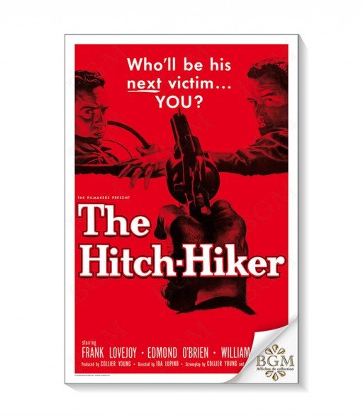 Hitch-Hiker, The (1953) poster - BGM