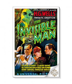 Affiche The Invisible Man (L'Homme invisible) - BGM