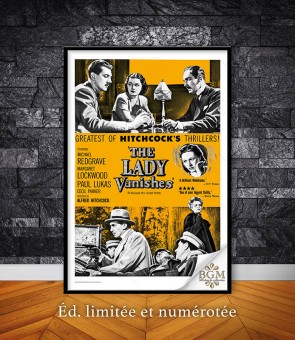 Affiche The Lady Vanishes (Une Femme disparaît) - BGM