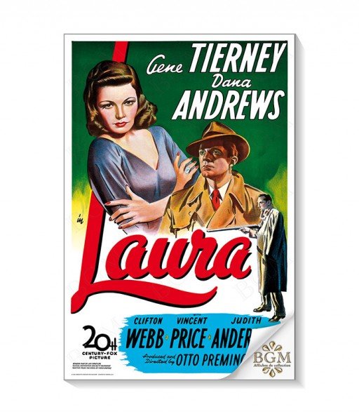 Laura (1944) poster - BGM