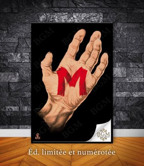 Affiche M (M le maudit) - BGM