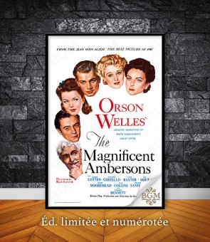 Affiche The Magnificent Ambersons (La Splendeur des Amberson) - BGM