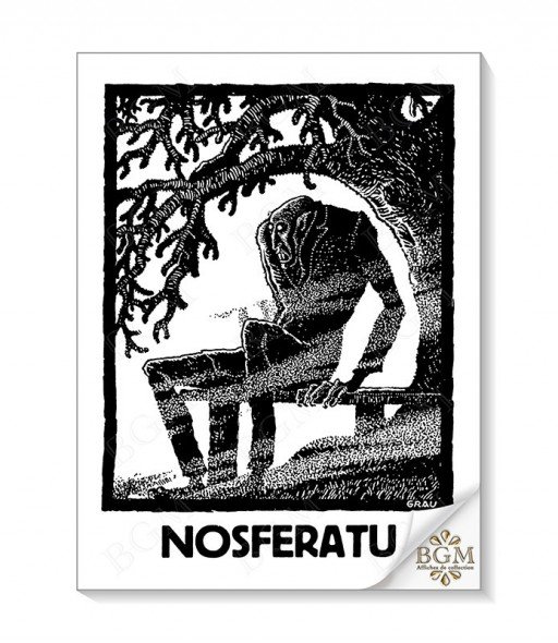 Nosferatu (1922) poster [D] - BGM