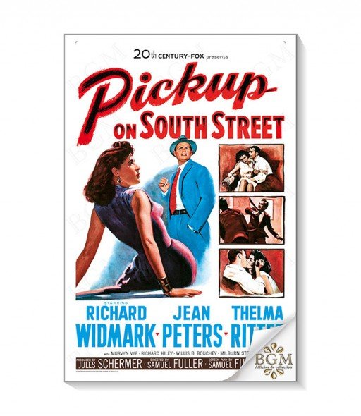 Affiche Pickup on South Street (Le Port de la drogue) - BGM