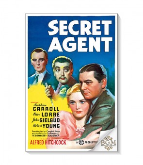 Affiche Secret Agent (Quatre de l'espionnage) - BGM