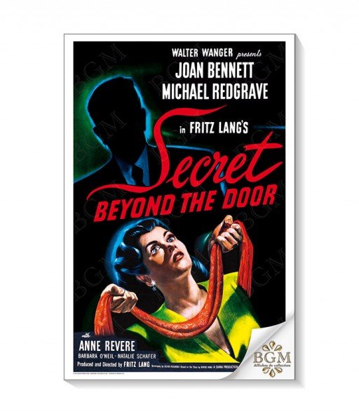 Affiche Secret Beyond the Door (Le Secret derrière la porte) - BGM