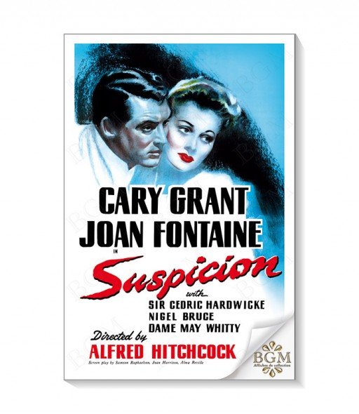Suspicion (1941) poster - BGM