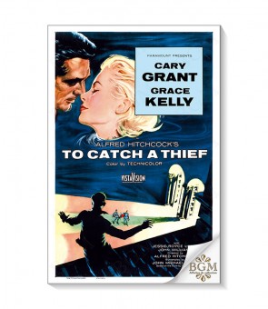 To Catch a Thief (1955) poster - BGM
