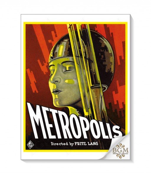 Metropolis (1927) poster [A] - BGM