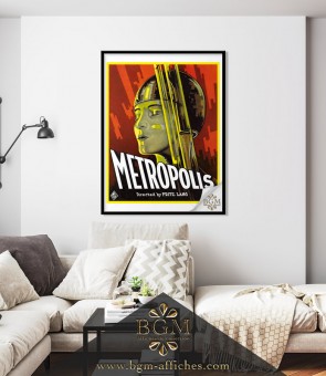 Metropolis (1927) poster [A] - BGM