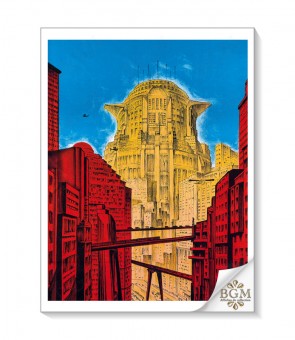 Metropolis (1927) poster [B] - BGM