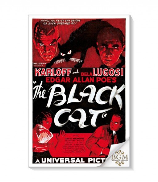 The Black Cat (1934) poster - BGM