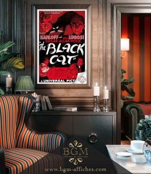 Affiche The Black Cat (Le Chat noir) - BGM