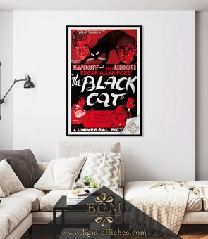 Affiche The Black Cat (Le Chat noir) - BGM