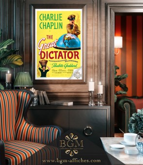 Affiche The Great Dictator (Le Dictateur) - BGM