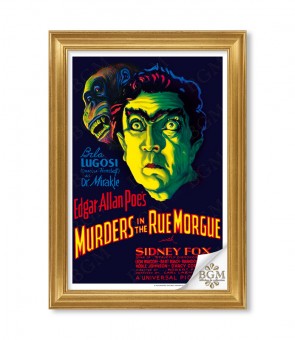 Affiche Murders in the Rue Morgue (Double assassinat dans la rue Morgue) - BGM