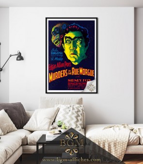 Murders in the Rue Morgue (1932) poster - BGM