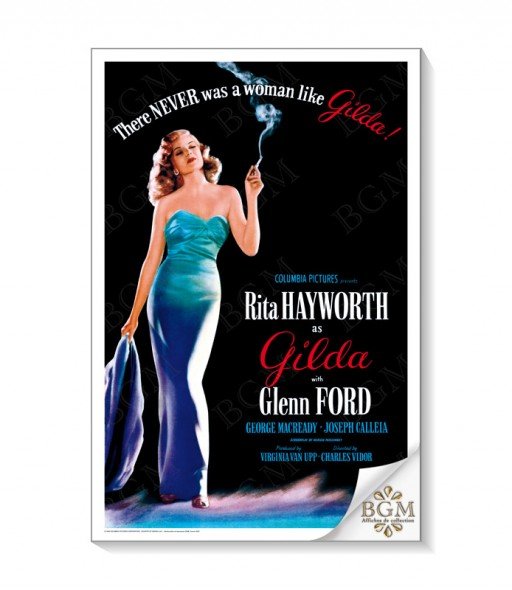 Gilda (1946) poster - BGM