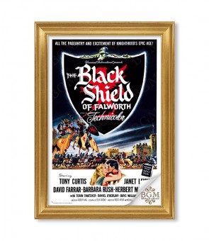 The Black Shield of Falworth (1954) poster - BGM