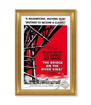 Affiche The Bridge on the River Kwai (Le Pont de la rivière Kwaï) - BGM