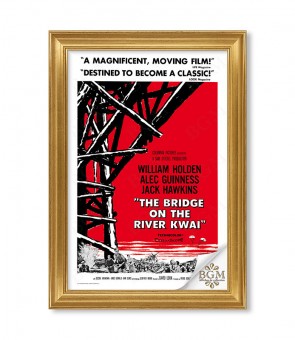 The Bridge on the River Kwai (1957) poster - BGM