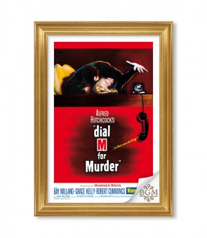 Affiche Dial M For Murder (Le Crime était presque parfait) - BGM