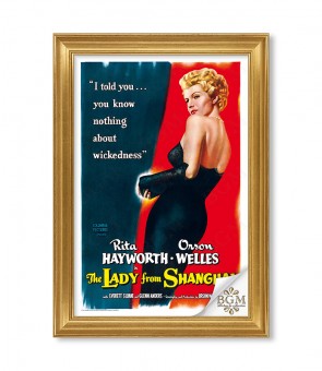 The Lady from Shanghai (1947) poster - BGM