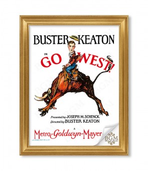 Go West (1925) poster - BGM