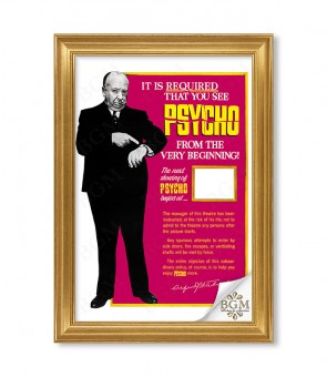 Affiche Psycho (Psychose) [B] - BGM